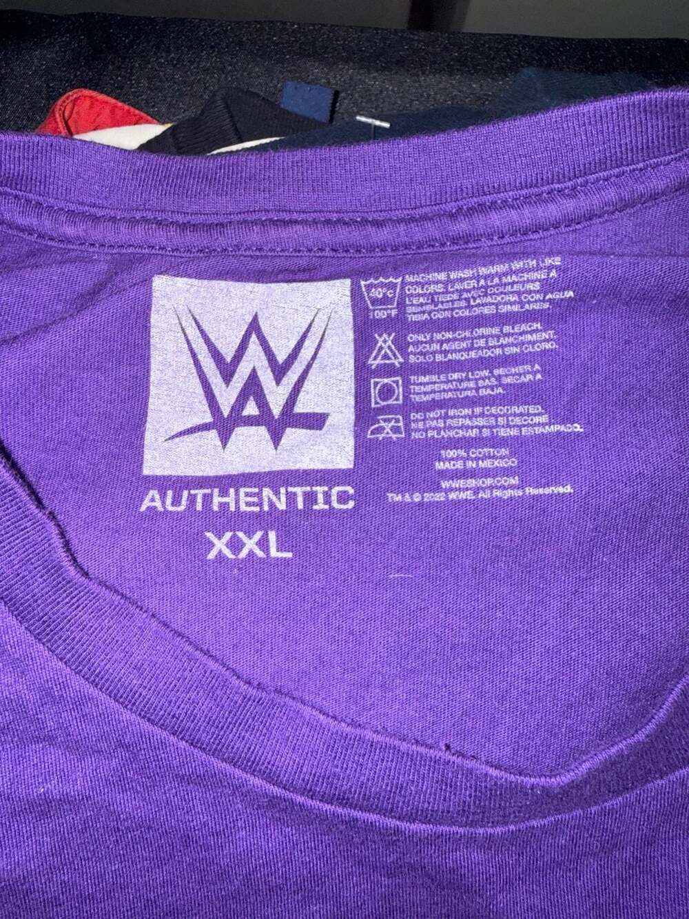 WWE Asuka Fear Tomorrow Graphic T-Shirt Purple
